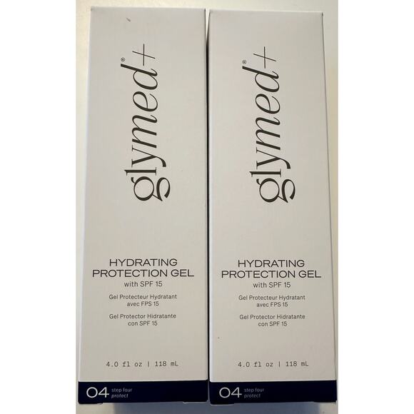 2 PACK- GlyMed Plus Hydrating Protect Gel SPF 15 118ml 4oz FAST SHIP - Picture 1 of 4